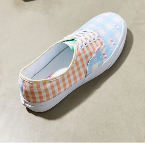 Vans authentic gingham block sneaker - Picture 4 of 5